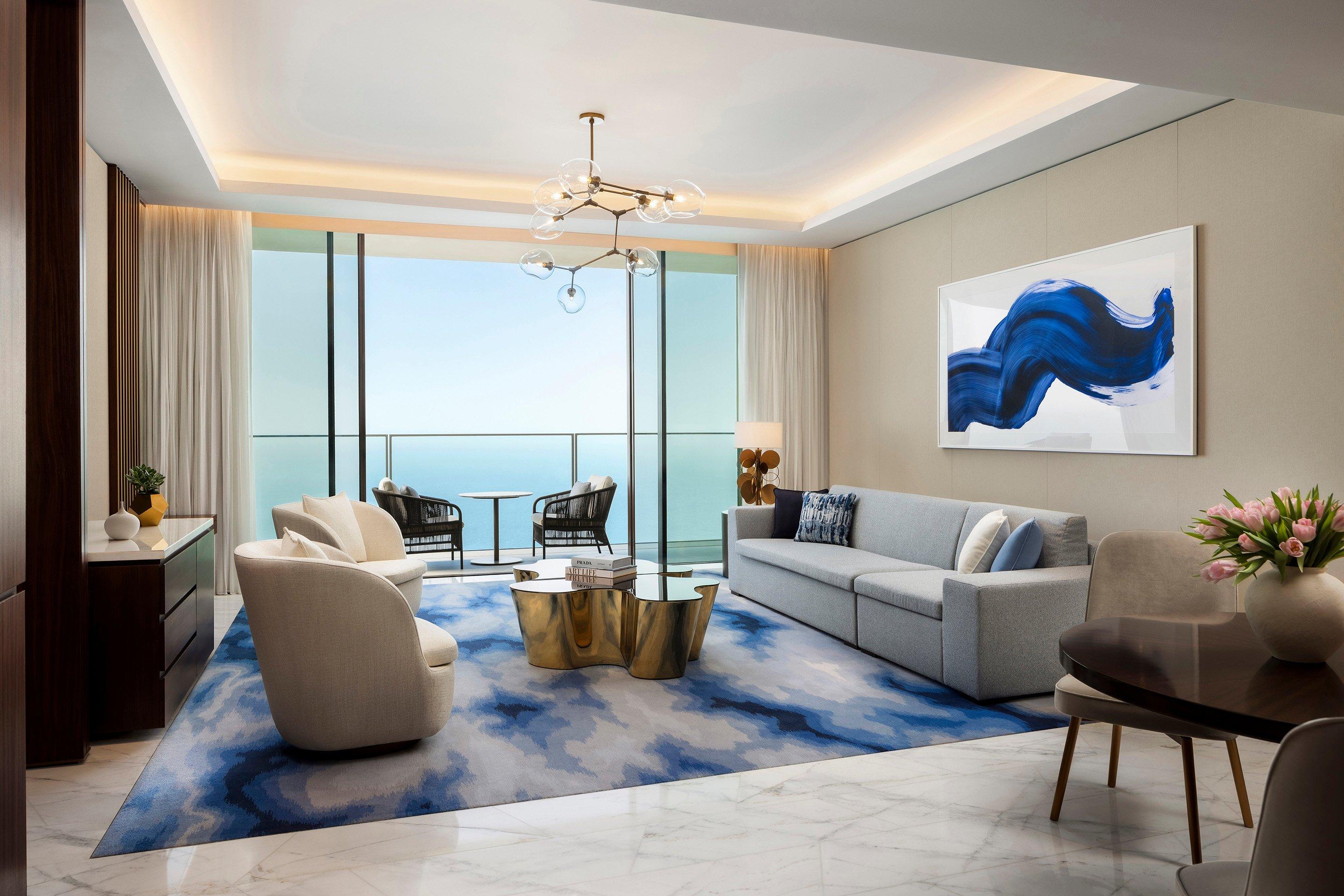Sky Terrace Suite Living Room Ocean View